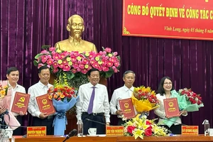 Nhân sự mới Sở Y tế tỉnh Vĩnh Long 