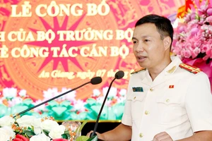 Phó Giám đốc Công an Hà Nam giữ chức Phó Giám đốc Công an An Giang