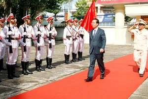 Chủ tịch nước làm việc với Công an tỉnh An Giang