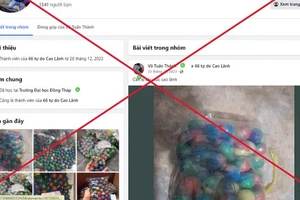 Công an làm việc với quản trị viên nhóm Facebook “66 tự do Cao Lãnh”