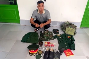 1 thanh niên ở Đồng Tháp giả danh sĩ quan quân đội