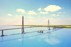 Khởi công cầu dây văng lớn thứ hai Việt Nam