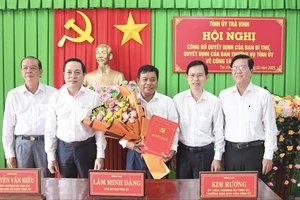 Trà Vinh có tân Chủ nhiệm Uỷ ban Kiểm tra Tỉnh uỷ 