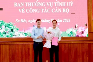 Phó Chủ tịch UBND tỉnh Đồng Tháp giữ chức Bí thư Thành ủy Sa Đéc