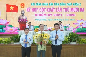 Ông Trần Trí Quang được bầu làm Chủ tịch UBND tỉnh Đồng Tháp