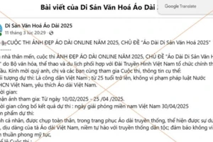 Đăng kí tham gia cuộc thi áo dài trên Facebook, 1 phụ nữ bị lừa 500 triệu đồng