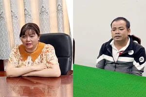 Đôi nam nữ bị bắt vì chiếm đoạt tiền của công ty tài chính