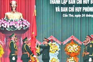 Quân khu 9 công bố quyết định tổ chức lại Bộ Chỉ huy quân sự cấp tỉnh