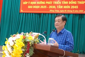 Đồng Tháp tổ chức hội nghị góp ý định hướng phát triển giai đoạn 2025-2030