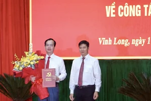 Ông Trần Trí Quang được chỉ định làm Phó Bí thư Tỉnh ủy Vĩnh Long