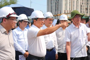 Chủ tịch UBND TP.HCM Nguyễn Văn Được kiểm tra nút giao An Phú, yêu cầu đẩy nhanh tiến độ