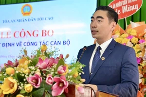 Phó Chánh án TAND TP.HCM làm Chánh án TAND tỉnh Đồng Tháp