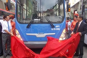 TP.HCM: Sẽ có 1/3 xe buýt chạy bằng khí CNG