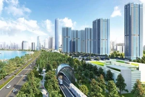 Robot 'khủng' đào ngầm metro không làm sụp cao ốc