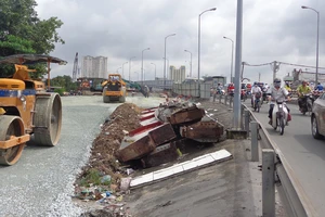 'Lộ diện' cầu Nhị Thiên Đường 1 mới