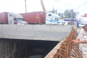 Tháng 1-2018, thông hầm chui dưới nút giao Mỹ Thủy