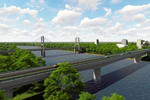 Đầu năm 2018, xây cầu Vàm Sát 2