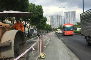 Sửa chữa, nâng cao đường Võ Văn Kiệt qua quận 1, 5, 6