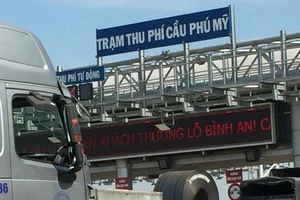 Từ 23-3, thu phí không dừng qua trạm BOT cầu Phú Mỹ