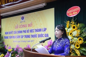Thành lập trung tâm mua sắm thuốc quốc gia