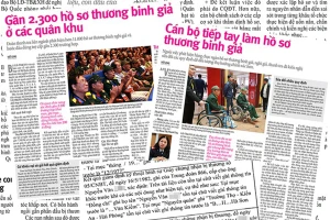 Đề nghị thu hồi nhiều hồ sơ thương binh giả ở Hà Nội