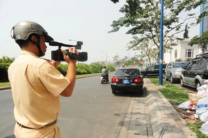 Cảnh sát ghi hình xử phạt vi phạm giao thông như thế nào?