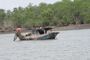 15 giờ chiều, Cần Giờ vẫn yên bình, chỉ mưa lắc rắc
