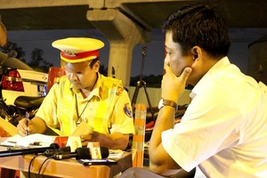 Cuối năm, uống rượu bia coi chừng bị phạt nồng độ cồn