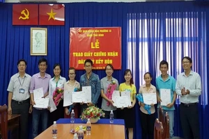 Chủ tịch phường gửi thư chúc mừng "trăm năm hạnh phúc"