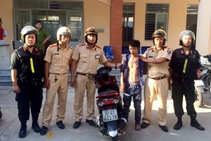 Trộm xe tay ga từ Bình Thuận vào TP.HCM thì bị bắt