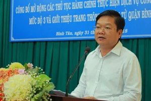 Bình Tân đánh giá cán bộ bằng tiêu chí dịch vụ công 3 và 4