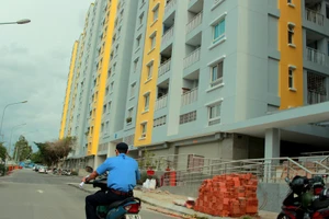 Những hạng mục đã sửa xong ở chung cư Carina