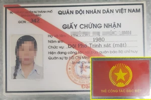 Dùng 'thẻ bất khả xâm phạm' dỏm dọa CSGT