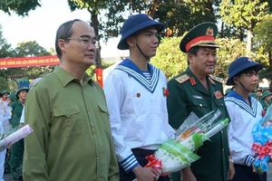 TP.HCM: Gần 4.500 thanh niên lên đường nhập ngũ