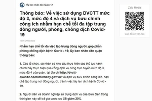 TP.HCM giảm 20% giá cước cho người nộp hồ sơ qua bưu điện