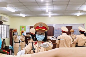 TP.HCM sẽ có đội hình dẫn đoàn gồm 58 nữ CSGT 