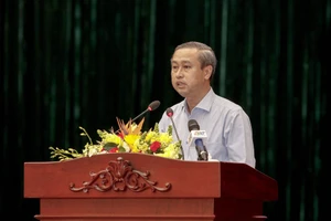 Giám đốc Sở Nội vụ TP.HCM Huỳnh Thanh Nhân. Ảnh: NGUYỆT NHI