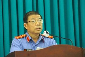 Viện phó VKS TP.HCM cam kết xử nghiêm tội phạm tham nhũng