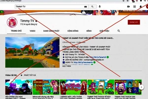 Kênh Timmy TV bị phạt 15 triệu đồng 