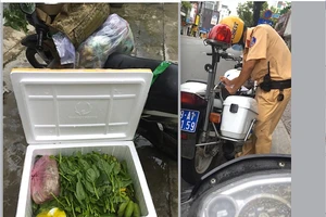 CSGT TP.HCM giữ quyết định phạt vụ ‘đi nhận thùng rau’