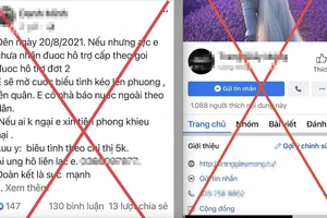 Bình Tân: 3 chủ tài khoản facebook đưa tin giả về vaccine, an sinh bị phạt