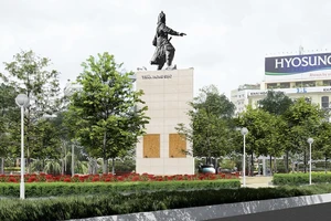 Quận 1 thông tin về phương án chỉnh trang tượng đài Trần Hưng Đạo