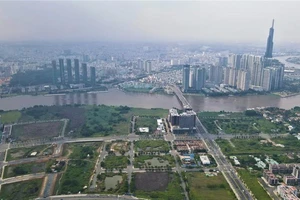 Thủ Thiêm còn 51 lô đất sạch sẽ được đưa ra đấu giá trong thời gian tới. Ảnh TÂM NGUYỄN