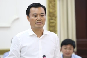 Phó Chủ tịch UBND TP.HCM Bùi Xuân Cường làm tổ trưởng tổ công tác. Ảnh: HÀ THƯ