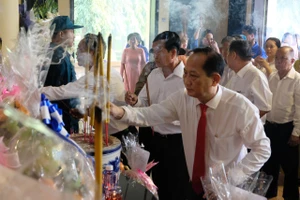 Huyện Bình Chánh: Tưởng nhớ 32 dân công hỏa tuyến Vĩnh Lộc - Mậu Thân 1968