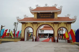Khánh thành Đền thờ anh hùng liệt sĩ chiến khu Rừng Sác, huyện Cần Giờ