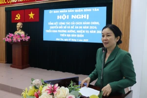 Phó Chủ tịch UBND quận Bình Tân: Áp dụng phương châm '5 thật – 7 dám – 5 rõ' trong cải cách hành chính