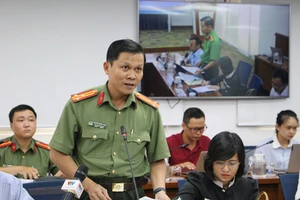 Công an TP.HCM thông tin về công tác đấu tranh với tội phạm ma túy