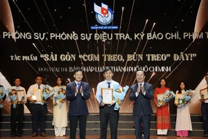 Báo Pháp Luật TP.HCM đoạt 10 giải báo chí TP.HCM 