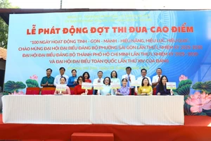 Phường Sài Gòn khởi động thi đua 100 ngày hành động xây dựng chính quyền sát dân, hiểu dân